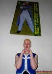 Josh (Neon Genocide) under his banner. 