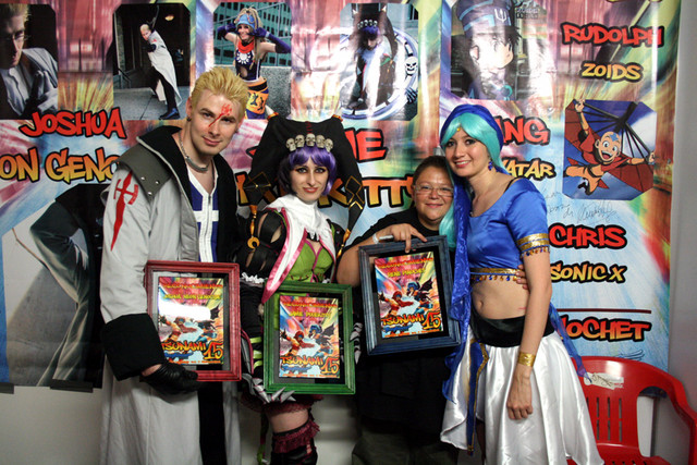 Neon Genocide (Josh), me, Rene, and Grettel